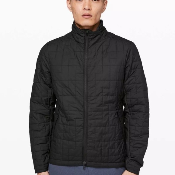 Lululemon Black Puffer Jacket with Quilted Design Sz XS - Picture 1 of 7